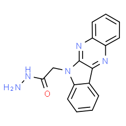 2-(6H-Indolo[2,3-b]quinoxalin-6-yl)acetohydrazide结构式