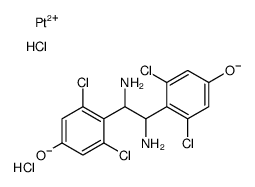 (1,2-bis(2,6-dichloro-4-hydroxyphenyl)ethylenediamine)dichloroplatinum (II) picture