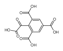 2-hydroxyoxalyl-benzene-1,3,5-tricarboxylic acid结构式