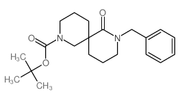 叔-丁基 10-苄基-11-羰基-4,10-二氮杂螺[5.5]十一烷-4-羧酸酯结构式