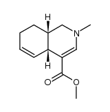 (4aR,8aS)-methyl 2-methyl-1,2,4a,7,8,8a-hexahydroisoquinoline-4-carboxylate Structure