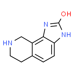 2H-Imidazo[4,5-h]isoquinolin-2-one,1,3,6,7,8,9-hexahydro-(9CI)结构式