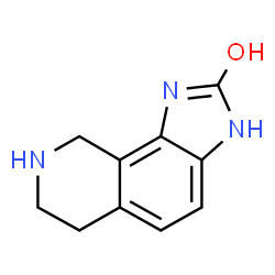 2H-Imidazo[4,5-h]isoquinolin-2-one,1,3,6,7,8,9-hexahydro-(9CI) structure