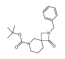 TERT-BUTYL 2-BENZYL-1-OXO-2,6-DIAZASPIRO[3.5]NONANE-6-CARBOXYLATE Structure