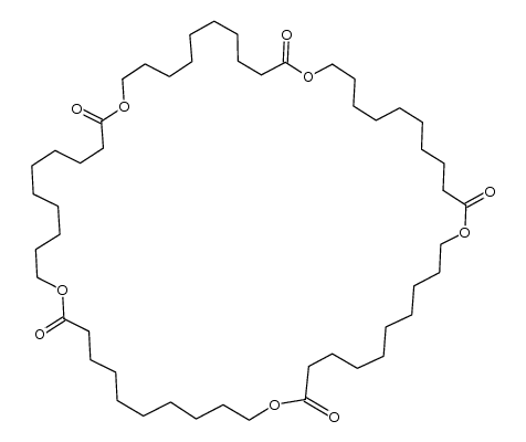 1,12,23,34,45-pentaoxacyclopentapentacontane-2,13,24,35,46-pentaone Structure