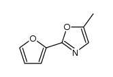 2-(furan-2-yl)-5-methyloxazole结构式