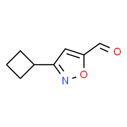 5-Isoxazolecarboxaldehyde, 3-cyclobutyl- (9CI) picture