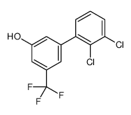 3-(2,3-dichlorophenyl)-5-(trifluoromethyl)phenol结构式
