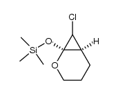 7-chloro-2-oxa-1-(trimethylsiloxy)bicyclo[4.1.0]heptane结构式