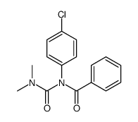 N-(4-chlorophenyl)-N-(dimethylcarbamoyl)benzamide结构式