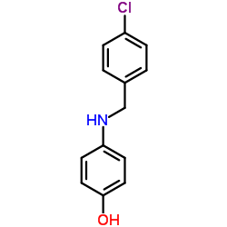 4-[(4-Chlorobenzyl)amino]phenol结构式