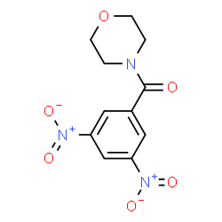 4-(3,5-Dinitrobenzoyl)morpholine结构式