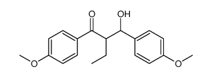 2-(hydroxy(4-methoxyphenyl)methyl)-1-(4-methoxyphenyl)butan-1-one Structure
