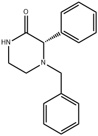 (S)-4-benzyl-3-phenylpiperazin-2-one Structure