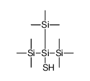 trimethyl-[sulfanyl-bis(trimethylsilyl)silyl]silane Structure