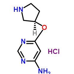 6-((R)-Pyrrolidin-3-yloxy)-pyrimidin-4-ylamine hydrochloride图片