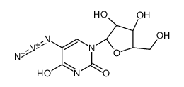 5-叠氮基尿苷结构式
