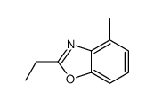 2-Ethyl-4-methyl-1,3-benzoxazole Structure