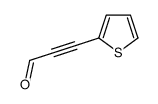 3-thiophen-2-ylprop-2-ynal结构式