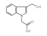 (3-HYDROXYMETHYL-INDOL-1-YL)-ACETIC ACID structure