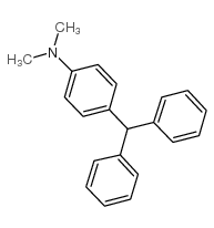 Benzenamine,4-(diphenylmethyl)-N,N-dimethyl- Structure