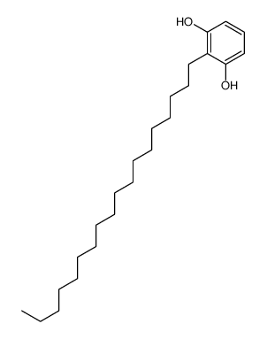 2-octadecylbenzene-1,3-diol结构式