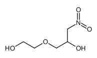 1-(2-hydroxyethoxy)-3-nitropropan-2-ol结构式