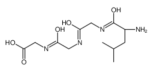 leucyl-glycyl-glycyl-glycine Structure