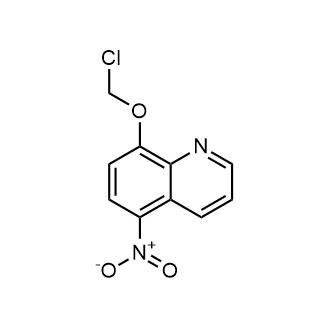 8-(Chloromethoxy)-5-nitroquinoline Structure