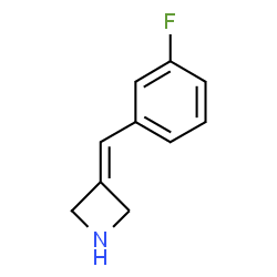 3-(3-Fluorobenzylidene)azetidine Structure