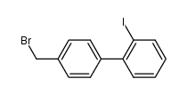 4'-bromomethyl-2-iodobiphenyl Structure