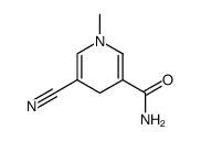 Nicotinamide, 5-cyano-1,4-dihydro-1-methyl- (8CI)结构式