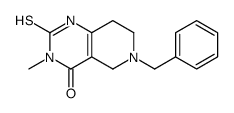 6-Benzyl-3-Methyl-2-thioxo-2,3,5,6,7,8-hexahydropyrido[4,3-d]pyrimidin-4(1H)-one structure