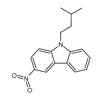 9-isopentyl-3-nitro-9H-carbazole Structure