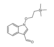 1-[2-(trimethylsilyl)ethoxy]-indole-3-carboxaldehyde Structure