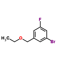 1-Bromo-3-(ethoxymethyl)-5-fluorobenzene Structure