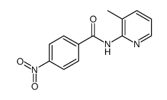 N-(3-methylpyridin-2-yl)-4-nitrobenzamide Structure