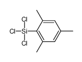 trichloro-(2,4,6-trimethylphenyl)silane Structure