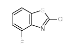 2-chloro-4-fluorobenzothiazole Structure