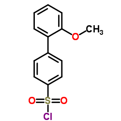 2'-Methoxy-4-biphenylsulfonyl chloride结构式