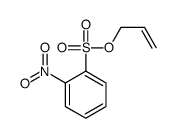 prop-2-enyl 2-nitrobenzenesulfonate Structure