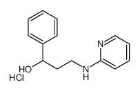 1-phenyl-3-(pyridin-1-ium-2-ylamino)propan-1-ol,chloride Structure