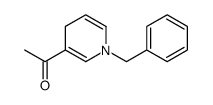 1-(1-benzyl-4H-pyridin-3-yl)ethanone结构式