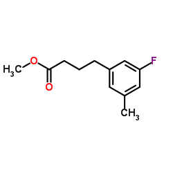 Methyl 4-(3-fluoro-5-methylphenyl)butanoate图片