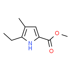 1H-Pyrrole-2-carboxylicacid,5-ethyl-4-methyl-,methylester(9CI) structure