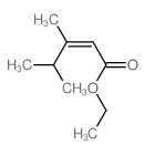 ethyl 3,4-dimethylpent-2-enoate结构式