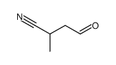 2-Methylsuccinaldehydonitril Structure