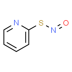 Thionitrous acid (HNOS), S-2-pyridinyl ester (9CI) structure