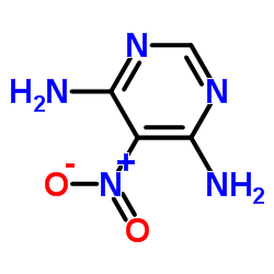 5-Nitro-4,6-pyrimidinediamine structure