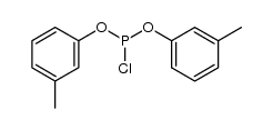 bis(m-tolyl) chlorophosphite Structure